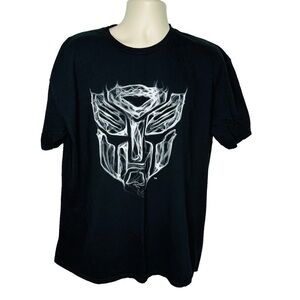 Transformers Autobot Men's Graphic‎ Short Sleeve T-Shirt Size XXL
